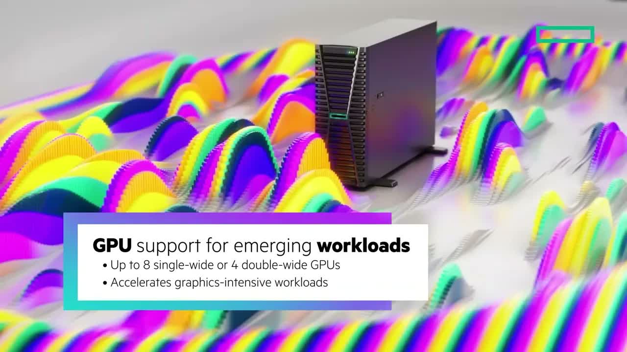Explore the HPE ProLiant Compute ML350 Gen12 server — DS