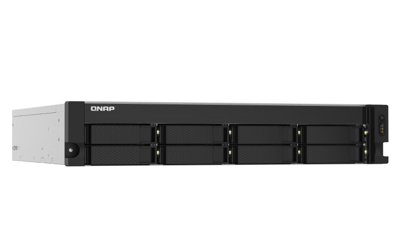 QNAP TS-832PXU-RP-4G 8 YUVALI 4GB NAS DEPOLAMA ÜNİTESİ (Resm görsel 2