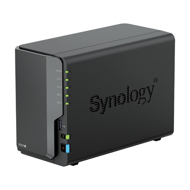 Synology DS225PLUS 2GB (2x3.5''/2.5&#x görsel 2