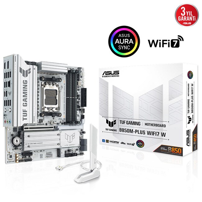 Asus Tuf Gaming B850M-Plus Wifi7 W AM5 D5 Type-C [90MB1MD0-M0EAY0]