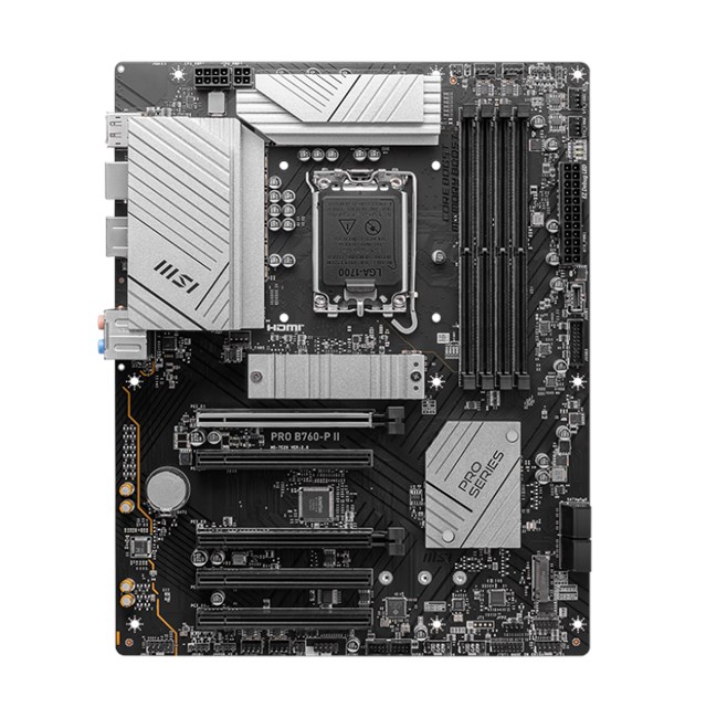 MSI Pro B760-P Wifi D4 1700P Hdmi Dp [PRO PRO B760-P WIFI] görsel 2