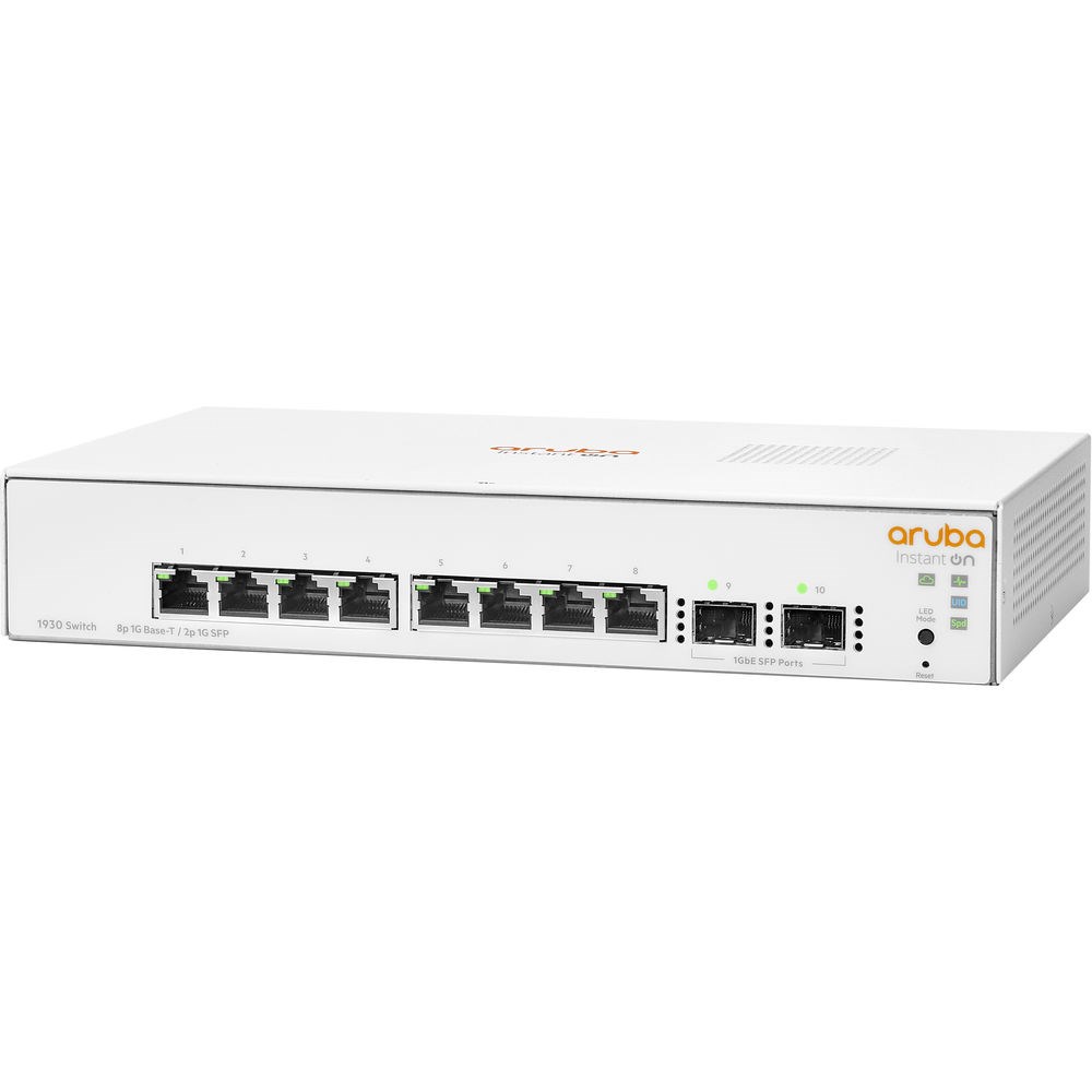 HPE ARUBA JL680A 1930-8G 8PORT 10/100/1000 YÖNETİLEBİLİR SWI görsel 2