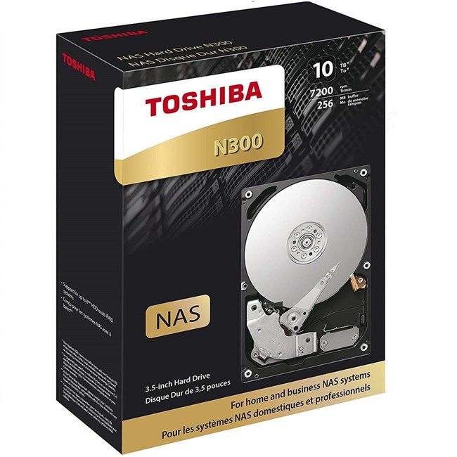Toshiba N300 10TB 7200Rpm 512MB - MN10ADA10TS görsel 3