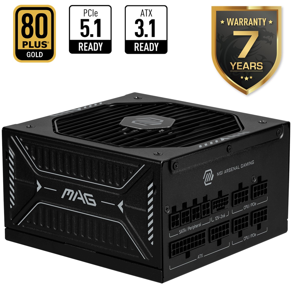 MSI MAG A1000GLS 1000W 80+ Gold Güç Kaynağı
