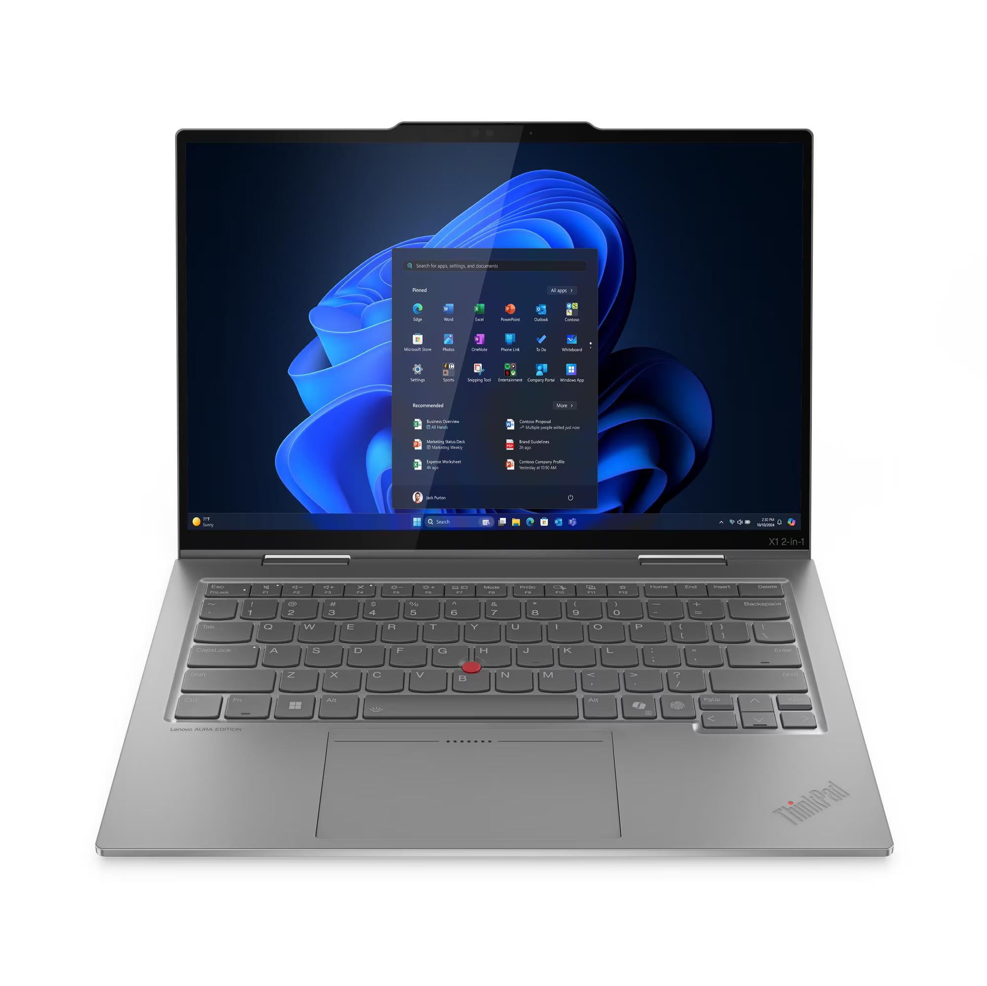 Lenovo ThinkPad X1 Auro 21NU0023TX Ultra 7-258V 32GB 1TB 14" Touch W11PRO