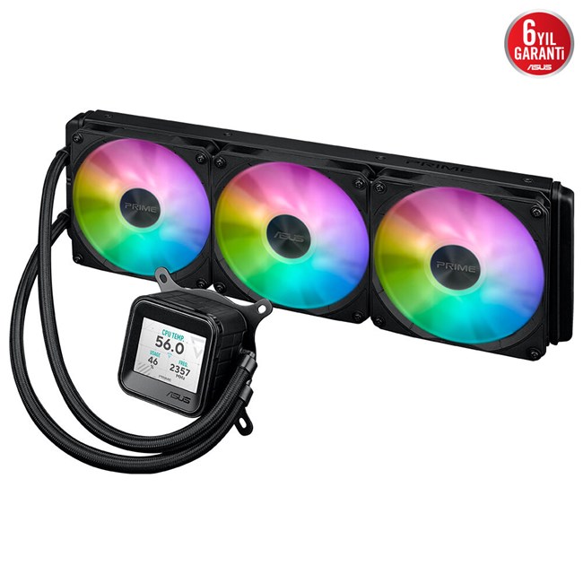 Asus Prime LC 360 mm ARGB LCD Sıvı Soğutucu [90RC00Z1-B0EAY0 görsel 2