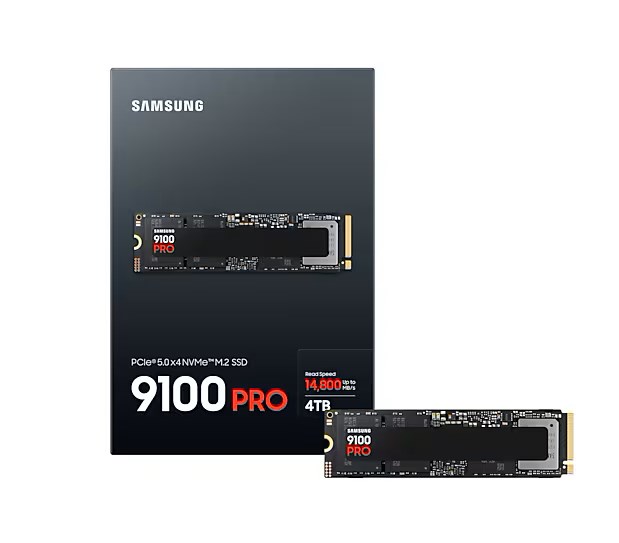 Samsung 9100 Pro 2TB M.2 NVMe (14700/13400MB/s) [MZ-VAP2T0BW görsel 3