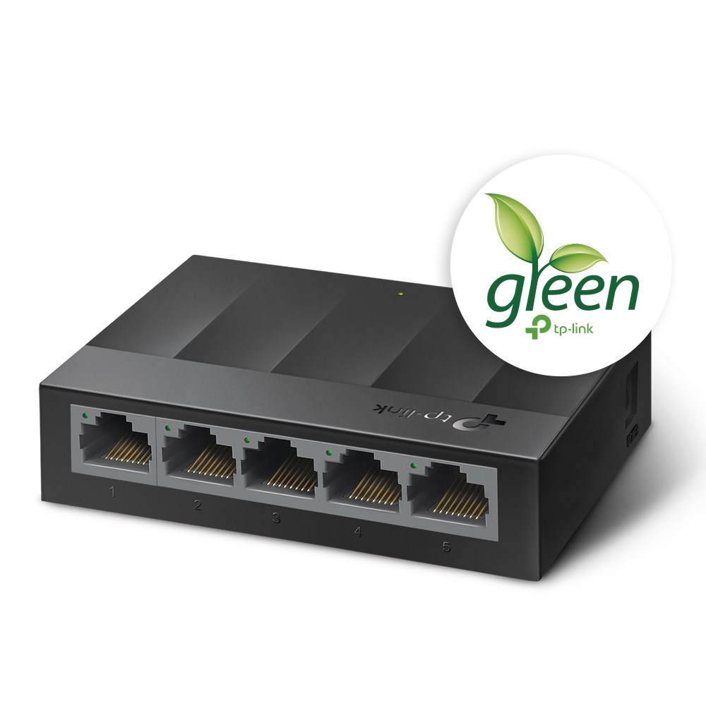 TP-LINK MERCUSYS MS105 5PORT 10/100 YÖNETİLEMEZ SWITCH görsel 2