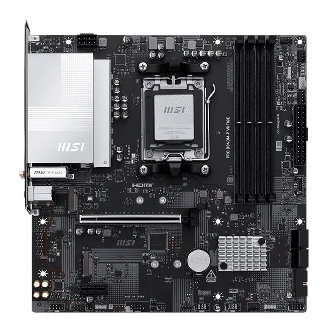MSI B840M Gaming Plus Wifi 6E AM5 D5 Hdmi Type-C [B840M GAMI görsel 2
