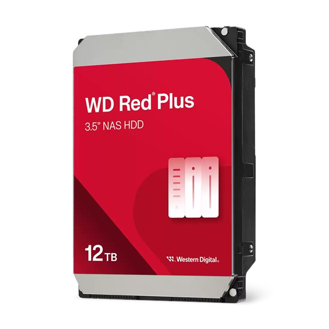 WD Red Plus Nas 12TB 3.5'' 7200Rpm SATA(WD görsel 2