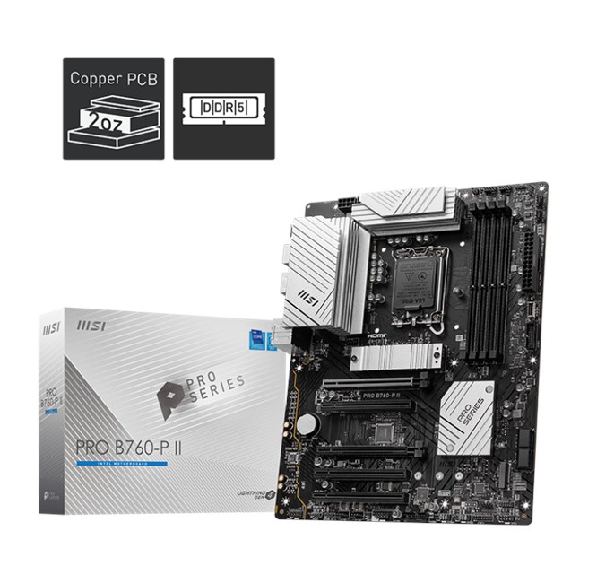 MSI Pro B760-P Wifi D4 1700P Hdmi Dp [PRO PRO B760-P WIFI]