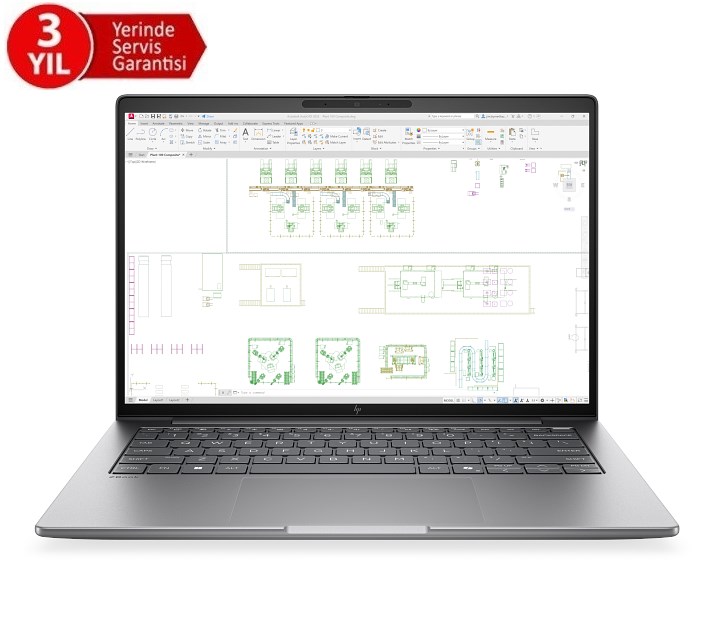 HP ZBook 8 G2i Ultra 7 366H-14''-32G-1TBSSD-6G-WPr [DN5Y9EA]