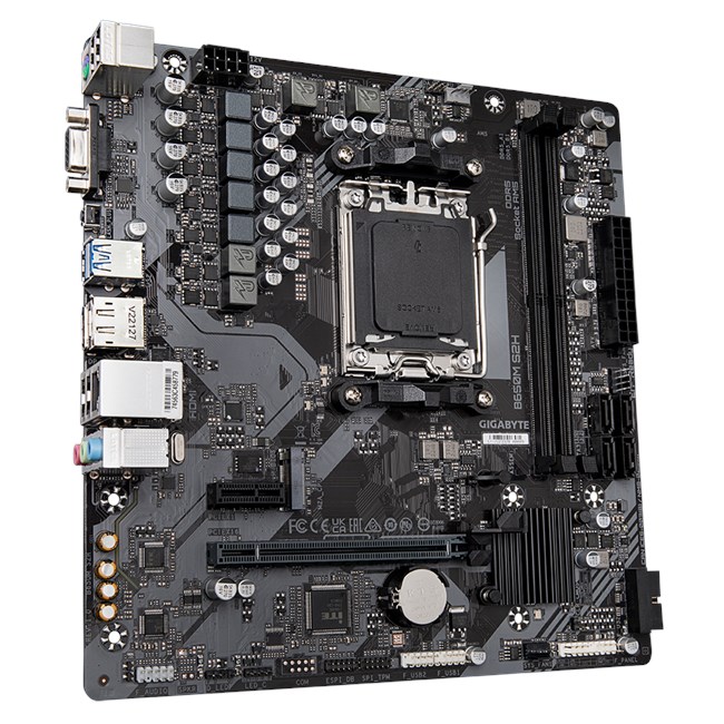 Gigabyte B650M S2H D5 AM5 Vga Hdmi Dp [B650M-S2H] görsel 2