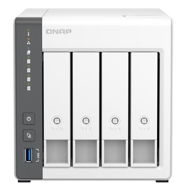 QNAP TS-433-4G 4 YUVALI 4GB DEPOLAMA ÜNİTESİ (Resmi Distribü görsel 2
