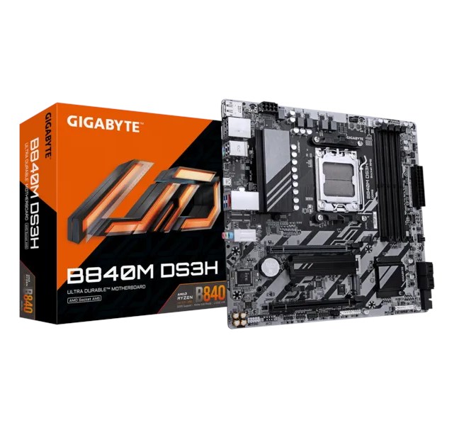 Gigabyte B840M DS3H D5 AM5 Hdmi Dp Type-C [B840M-DS3H]