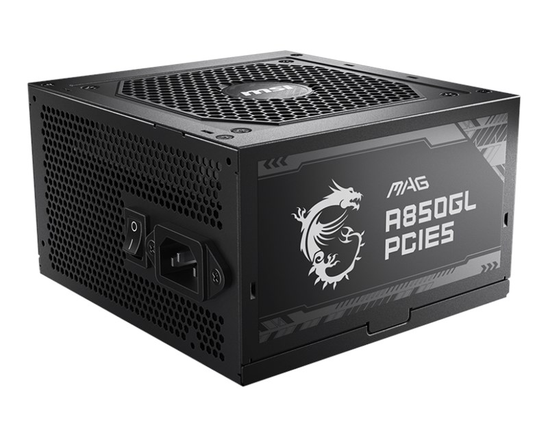 MSI MAG A850GL 850W 80+ Full Modular Gold Güç Kaynağı görsel 2