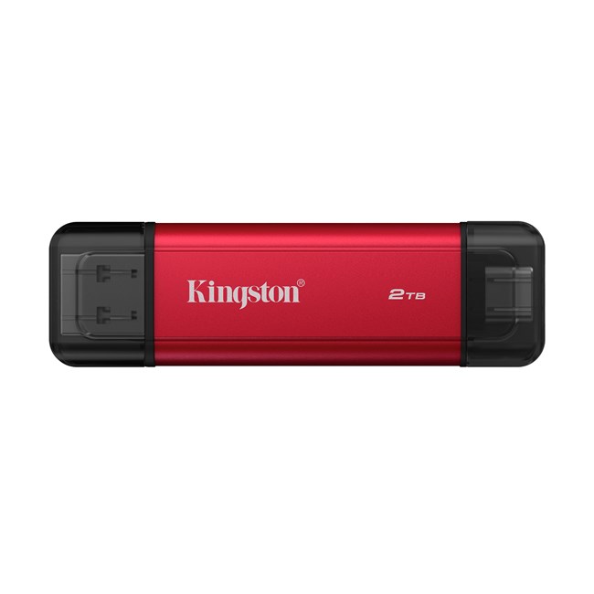 Kingston 2TB USB-A &amp; USB-C Taşınabilir SSD [SPSD/2TB]