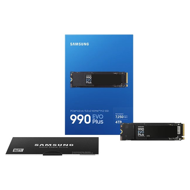 Samsung 990 Evo Plus 4TB M.2 NVMe (7250-6300MB/s) [MZ-V9S4T0 görsel 3