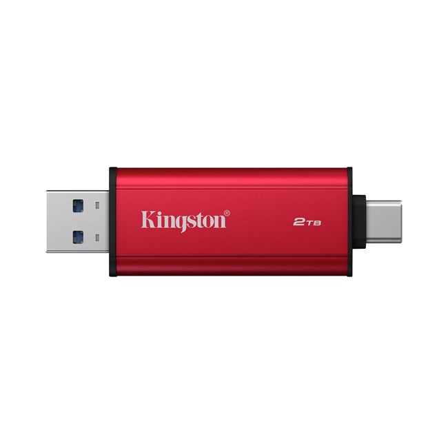 Kingston 2TB USB-A &amp; USB-C Taşınabilir SSD [SPSD/2TB görsel 2