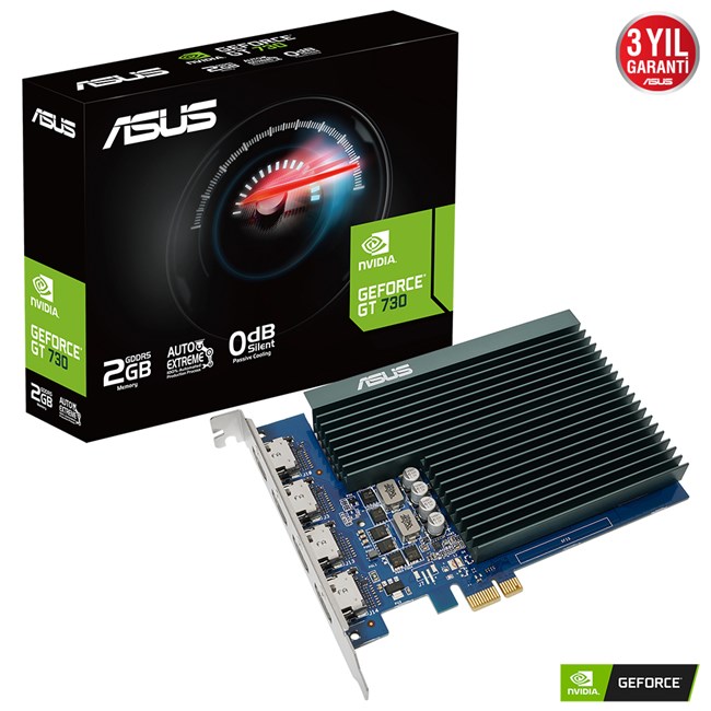 Asus GeForce GT 730 2GB GDDR5 4XHdmi 64Bit [90YV0H20-M0NA00]