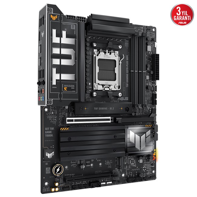Asus Tuf Gaming X870-Plus Wifi AM5 D5 Hdmi Type-C [90MB1IU0- görsel 3