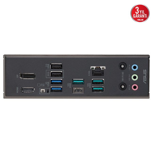 Asus B850 MAX GAMING WIFI AM5 D5 Type-C [90MB1PR0-M0EAY0] görsel 3
