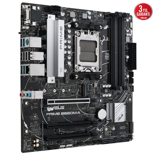 Asus Prime B650M-A AM5 Ryzen DDR5 Vga Hdmi Dp [90MB1C10-M0EAY0]