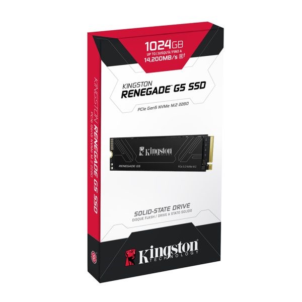 Kingston Renegade G5 1TB M.2 NVMe 14200-11000MB/s [SRNG2S/1T görsel 3