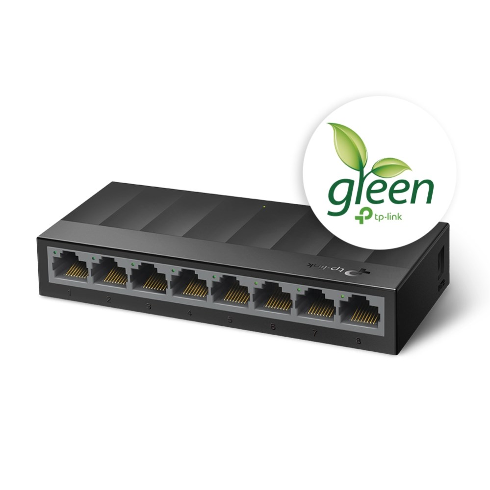 TP-Link LS1008G 8Port 10/100/1000Mbps Gigabit Switch görsel 2