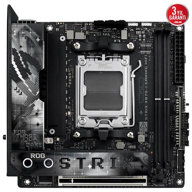 Asus ROG Strix X870-I Gaming Wifi7 AM5 D5 Type-C [90MB1IW0-M görsel 3