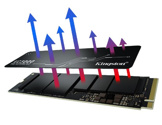 Kingston KC3000 4TB M.2 NVMe SSD (7000-7000) [SKC3000D/4096G görsel 3