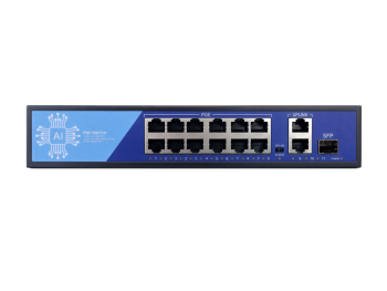 EZCOOL EZ-08PSF-SFP 8 PORT 8FE+2GE+1SFP 120W GİGABİT POE SWİ görsel 2