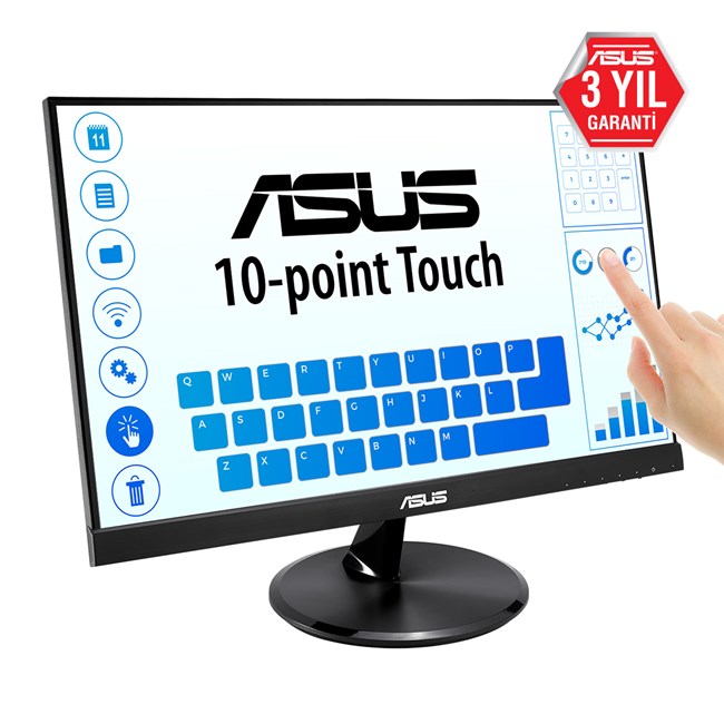 Asus 21.5'' 5ms Hdmi Vga Dokunmatik MM IPS görsel 2
