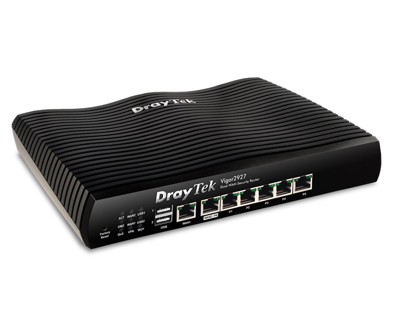 Draytek Vigor 2927 Dual-WAN VPN Firewall Router [VIGOR 2927] görsel 2