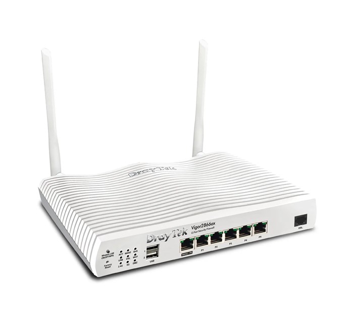 Draytek Vigor 2866ax VDSL2&amp;ADSL2 Dual-WAN Firewall [ görsel 2