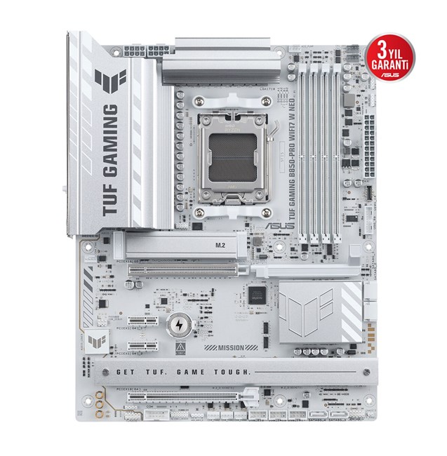 Asus Tuf Gaming B850-Pro Wifi7 W Neo AM5 D5 Type-C [90MB1NW0 görsel 2