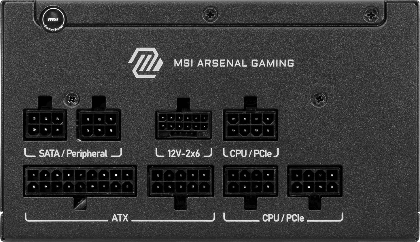 MSI MAG A750GLS PCIE5 750W 80+ Gold Güç Kaynağı görsel 4