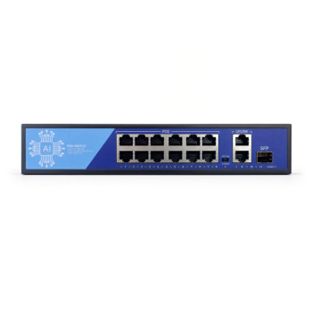 EZCOOL EZ-08PSF-SFP 8 PORT 8FE+2GE+1SFP 120W GİGABİT POE SWİ görsel 3