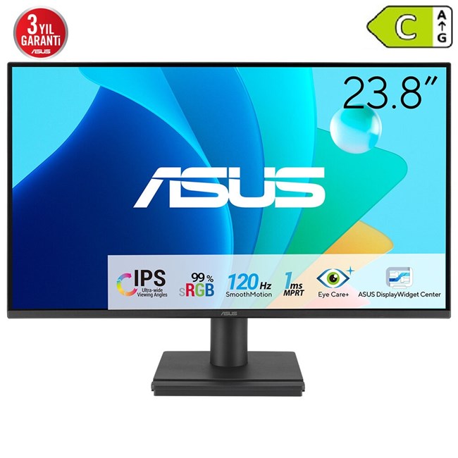 Asus 23.8" VA249HG IPS Monitör Siyah 1ms