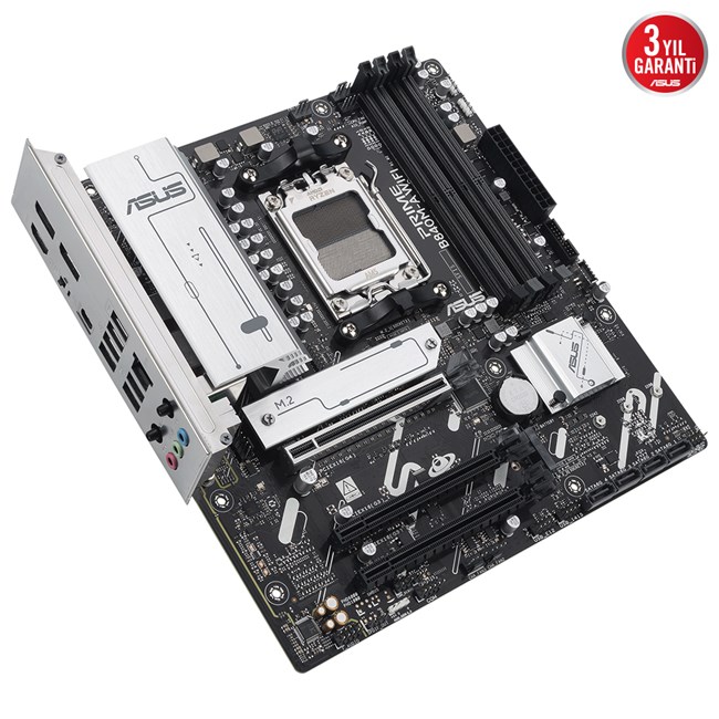Asus Prime B840M-A Wifi AM5 Ryzen D5 Type-C [90MB1J20-M0EAY0 görsel 3