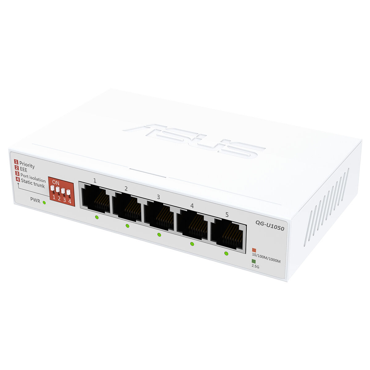 ASUS QG-U1050 5-Port 2.5G Yönetilemeyen Switch görsel 2