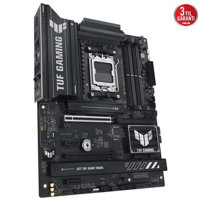 Asus Tuf Gaming B850-Plus Wifi AM5 D5 Type-C [90MB1J30-M0EAY görsel 2