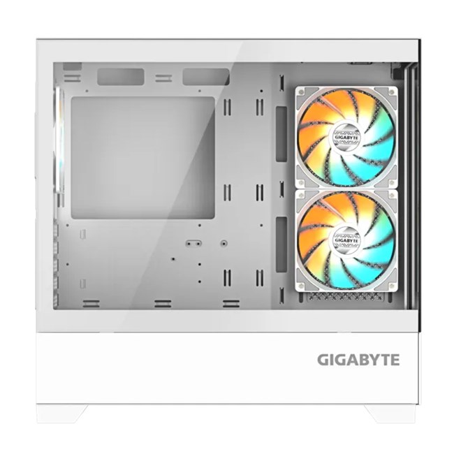 Gigabyte C201 Panaromic Mid Tower Beyaz ATX PSUYok [GB-C201P görsel 2