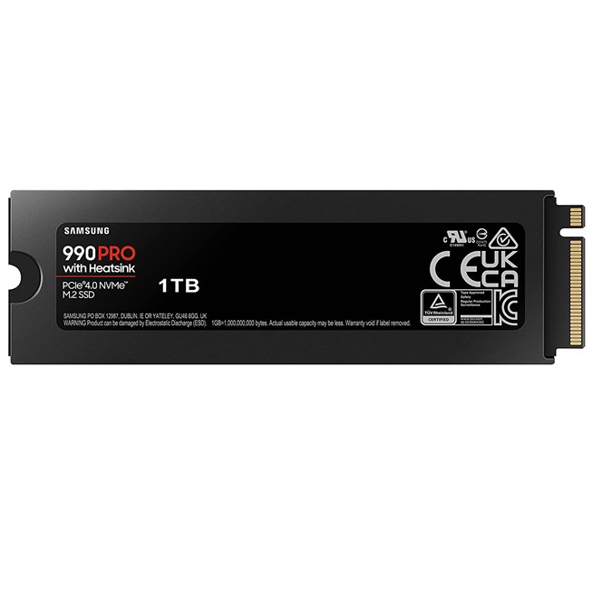 Samsung 990 Pro 1TB M.2 NVMe 7450-6900 Soğutuculu [MZ-V9P1T0 görsel 2