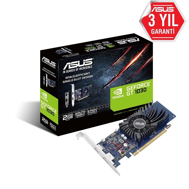 Asus GeForce GT 1030 2GB GDDR5 Hdmi Dp 64Bit [90YV0AT2-M0NA00]