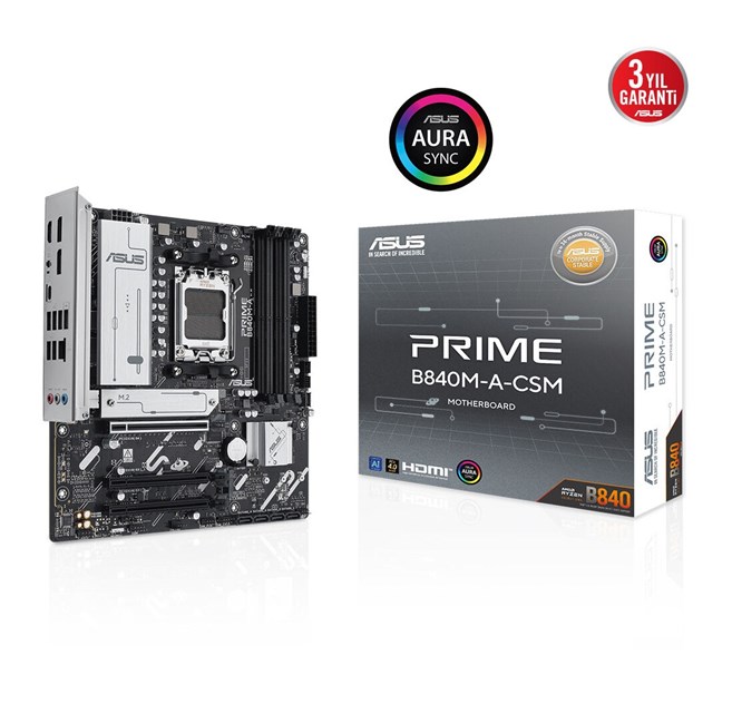 Asus Prime B840M-A Csm AM5 Ryzen D5 Type-C [90MB1J10-M0EAYC]