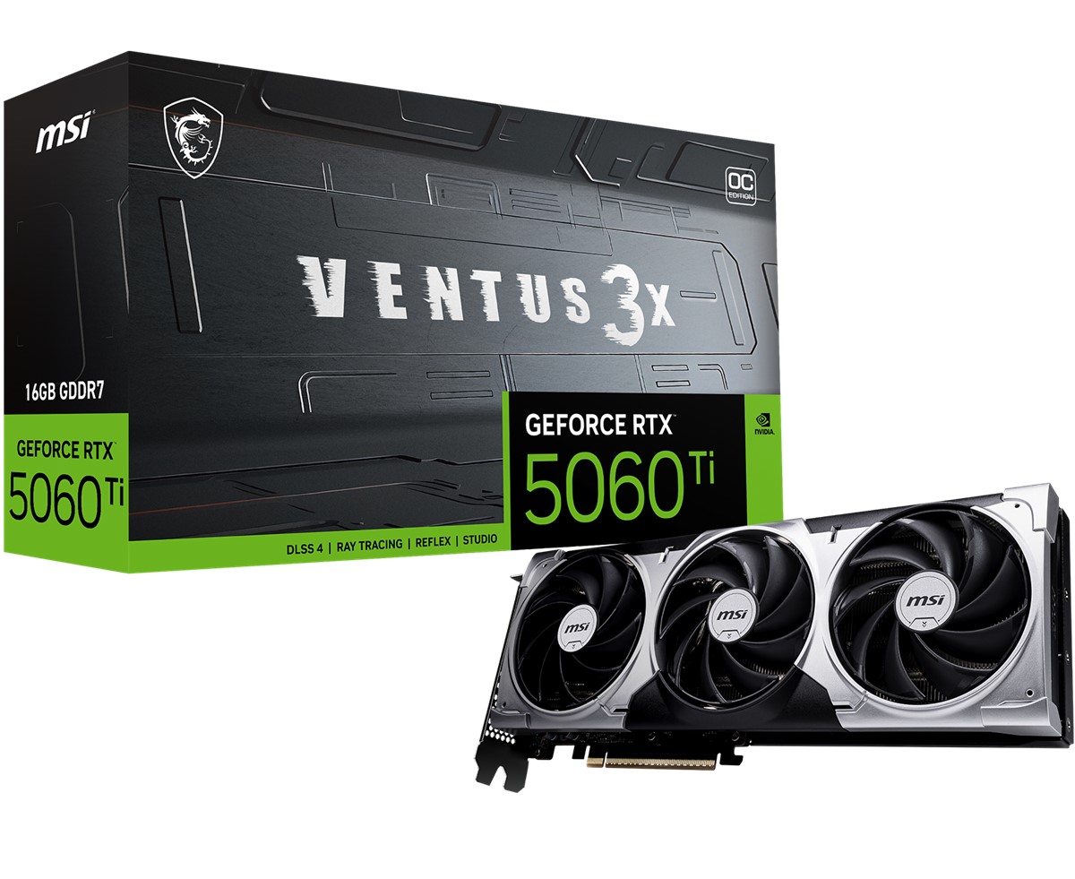 MSI GeForce RTX 5060 8G Shadow 2X OC GD7 128Bit [RTX 5060 8G SHADOW 2X OC]