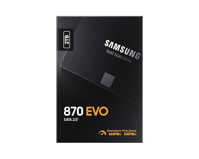 Samsung 870 Evo 2TB 2.5'' SATA SSD (560-53 görsel 3