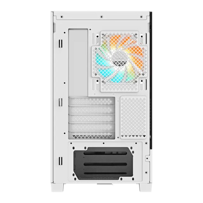 Gigabyte C201 Panaromic Mid Tower Beyaz ATX PSUYok [GB-C201P görsel 3