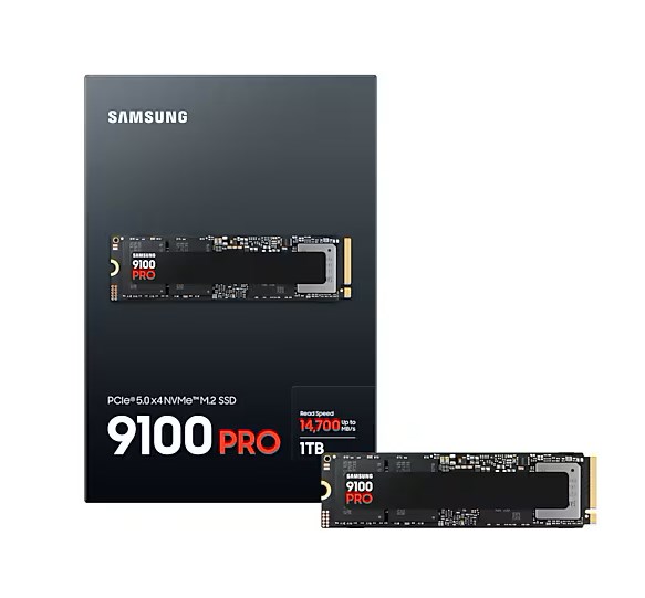 Samsung 9100 Pro 1TB M.2 NVMe (14700/13300MB/s) [MZ-VAP1T0BW görsel 3